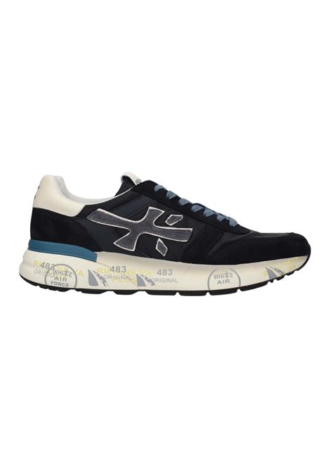 Sneakers Premiata Mick 7716 in pelle e nylon blu PREMIATA | Scarpe | MICK VAR7716